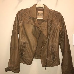Vegan Leather Moto Jacket